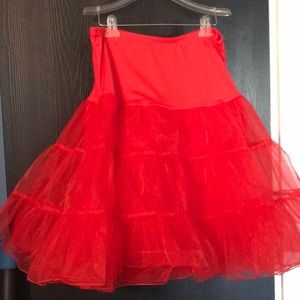 Dressy star women’s swing petticoat